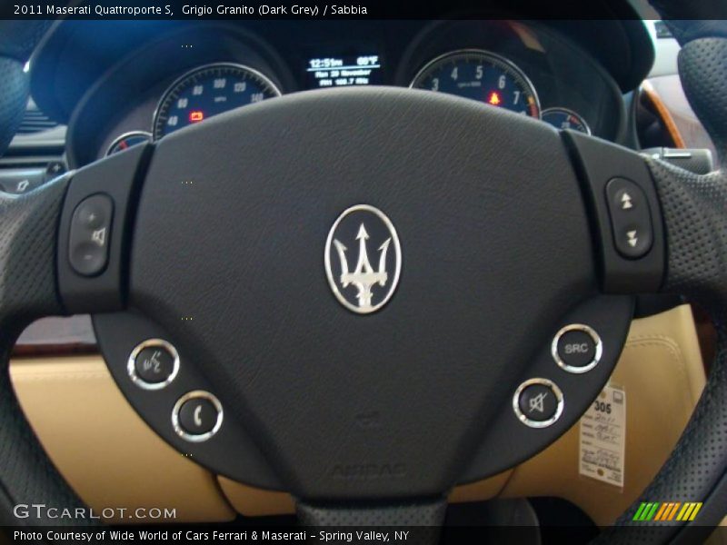  2011 Quattroporte S Steering Wheel