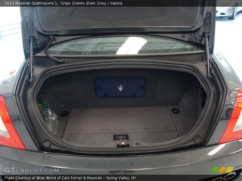  2011 Quattroporte S Trunk