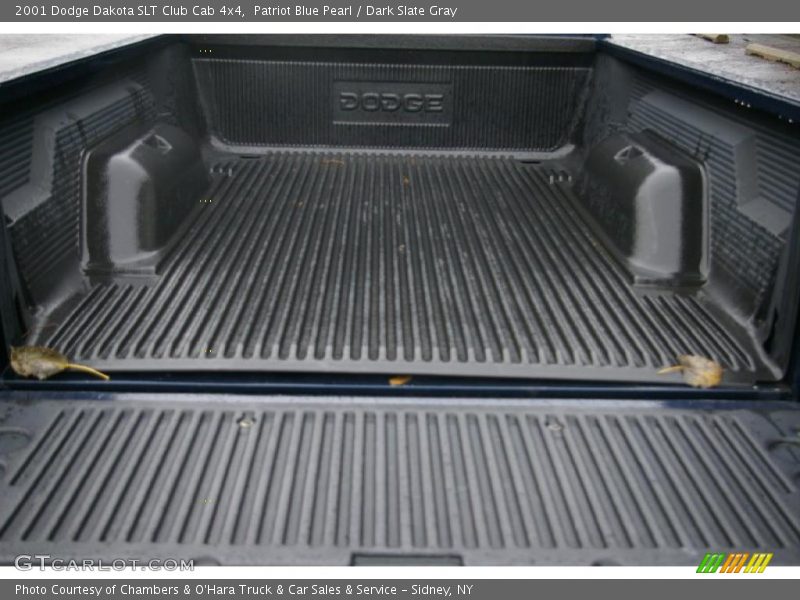 Patriot Blue Pearl / Dark Slate Gray 2001 Dodge Dakota SLT Club Cab 4x4