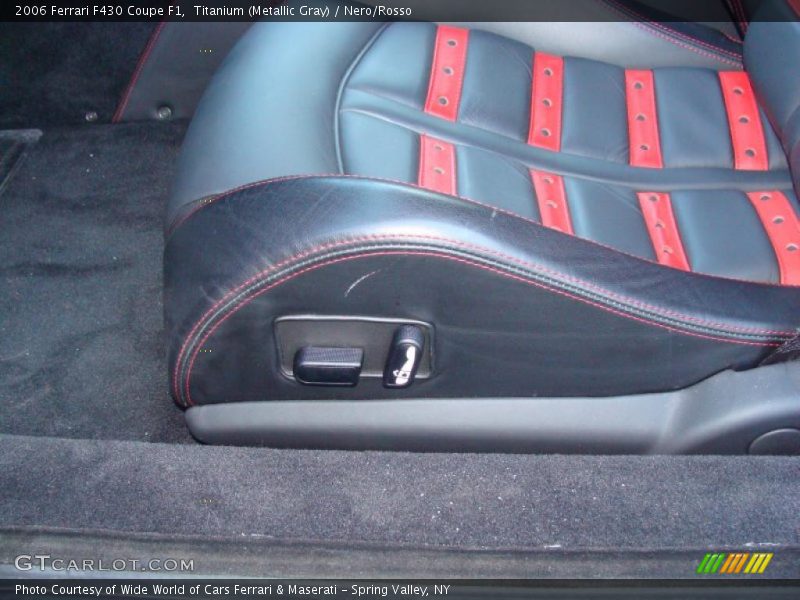  2006 F430 Coupe F1 Nero/Rosso Interior