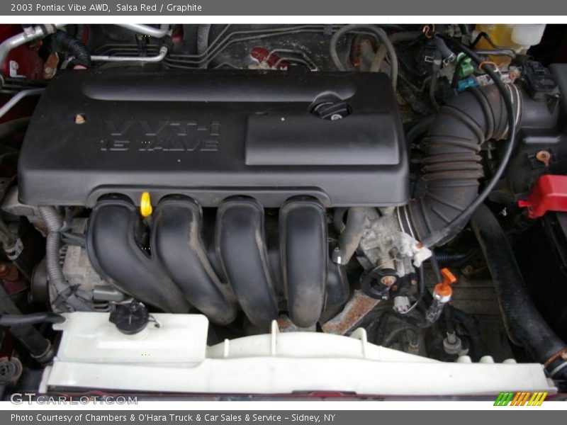  2003 Vibe AWD Engine - 1.8 Liter DOHC 16V VVT-i 4 Cylinder