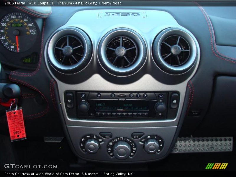Controls of 2006 F430 Coupe F1