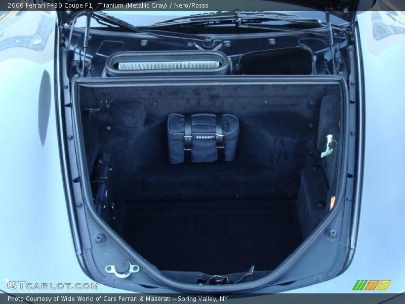  2006 F430 Coupe F1 Trunk