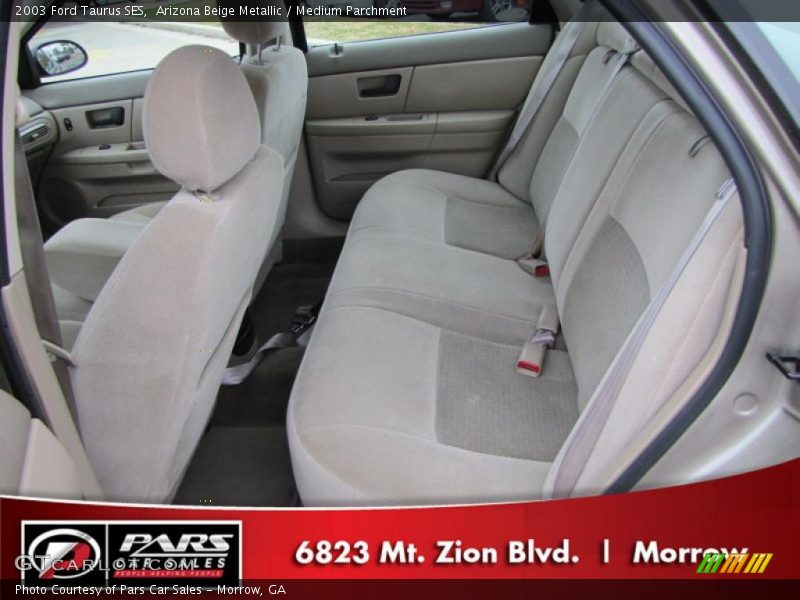 Arizona Beige Metallic / Medium Parchment 2003 Ford Taurus SES