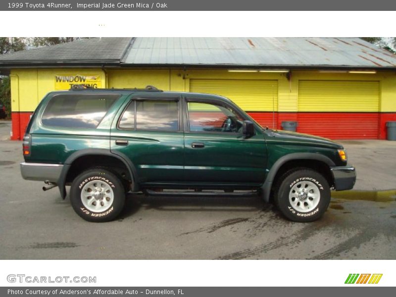 Imperial Jade Green Mica / Oak 1999 Toyota 4Runner
