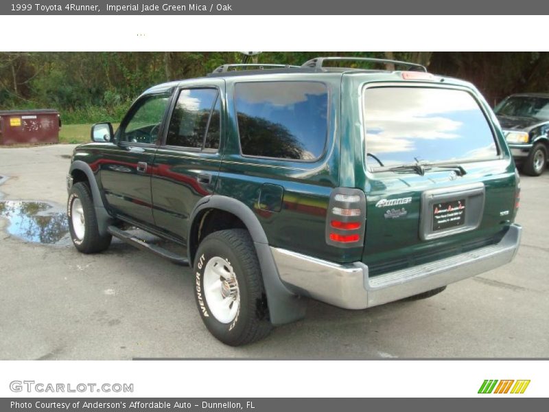 Imperial Jade Green Mica / Oak 1999 Toyota 4Runner