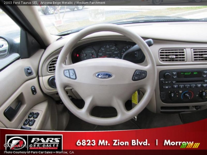 Arizona Beige Metallic / Medium Parchment 2003 Ford Taurus SES