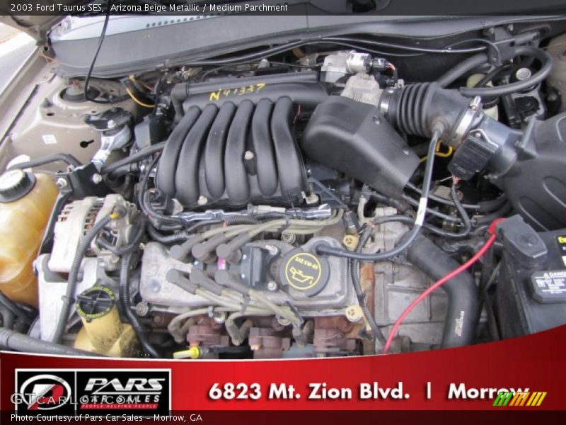 Arizona Beige Metallic / Medium Parchment 2003 Ford Taurus SES