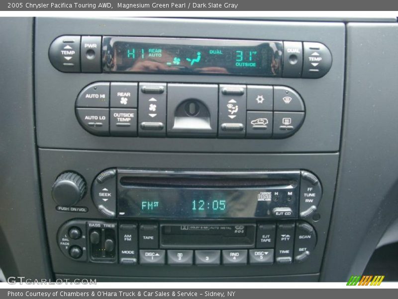 Magnesium Green Pearl / Dark Slate Gray 2005 Chrysler Pacifica Touring AWD