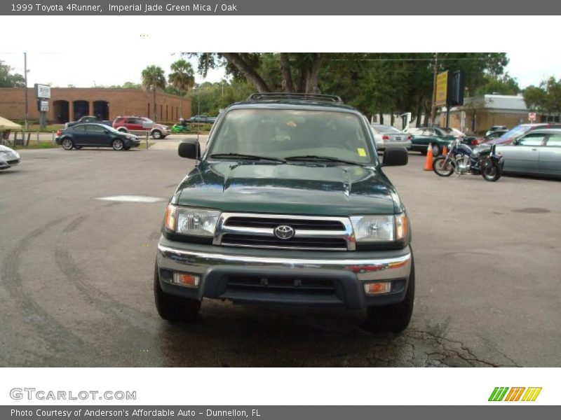 Imperial Jade Green Mica / Oak 1999 Toyota 4Runner