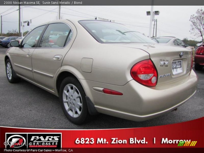 Sunlit Sand Metallic / Blond 2000 Nissan Maxima SE
