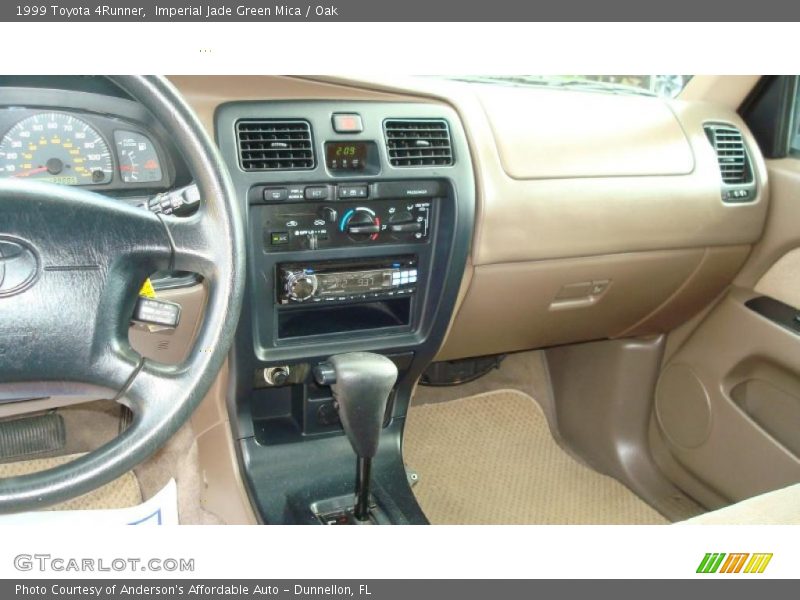 Imperial Jade Green Mica / Oak 1999 Toyota 4Runner