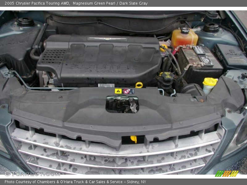 Magnesium Green Pearl / Dark Slate Gray 2005 Chrysler Pacifica Touring AWD