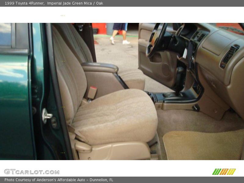 Imperial Jade Green Mica / Oak 1999 Toyota 4Runner