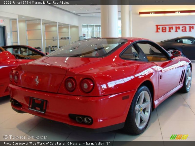  2002 575M Maranello F1 Red