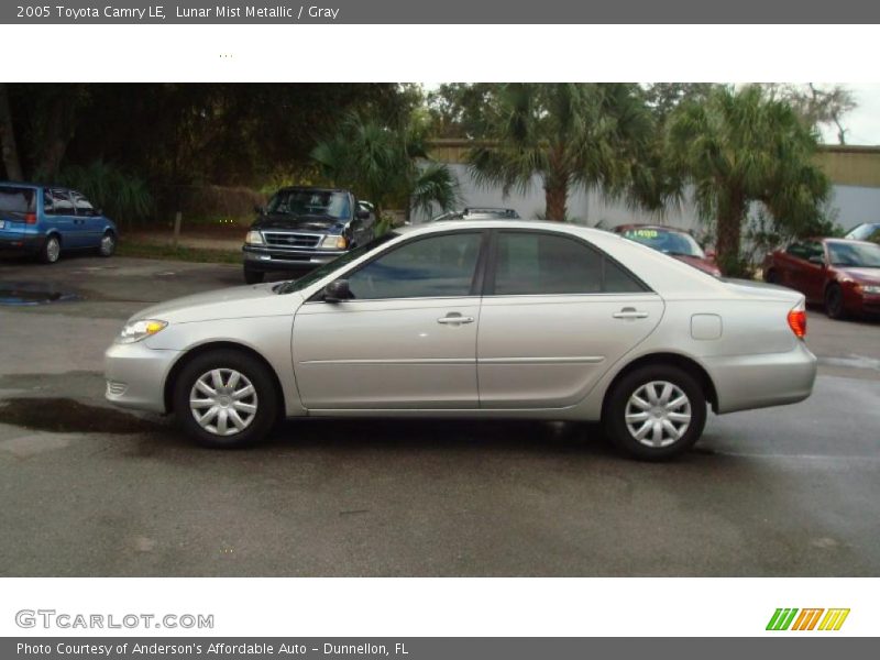 Lunar Mist Metallic / Gray 2005 Toyota Camry LE