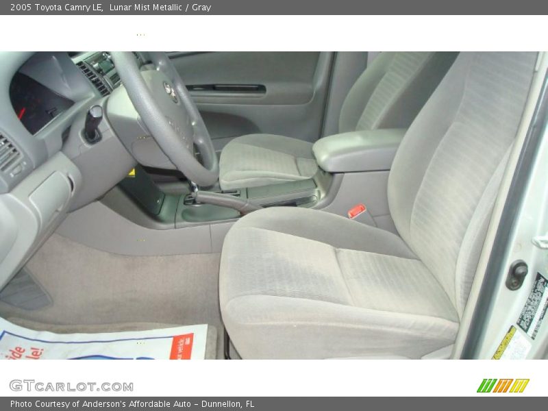 Lunar Mist Metallic / Gray 2005 Toyota Camry LE