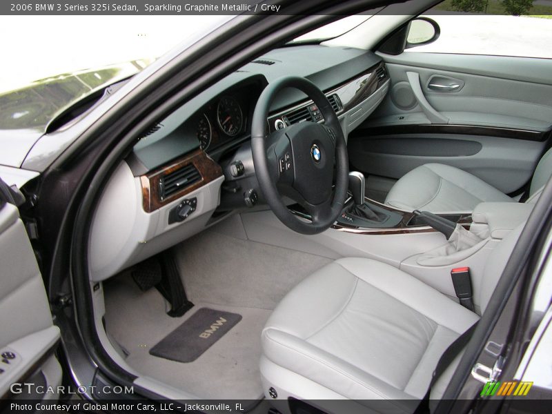 Sparkling Graphite Metallic / Grey 2006 BMW 3 Series 325i Sedan