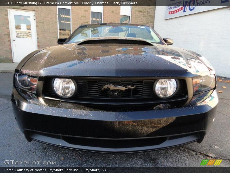 Black / Charcoal Black/Cashmere 2010 Ford Mustang GT Premium Convertible