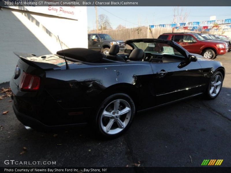 Black / Charcoal Black/Cashmere 2010 Ford Mustang GT Premium Convertible