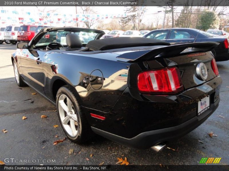 Black / Charcoal Black/Cashmere 2010 Ford Mustang GT Premium Convertible