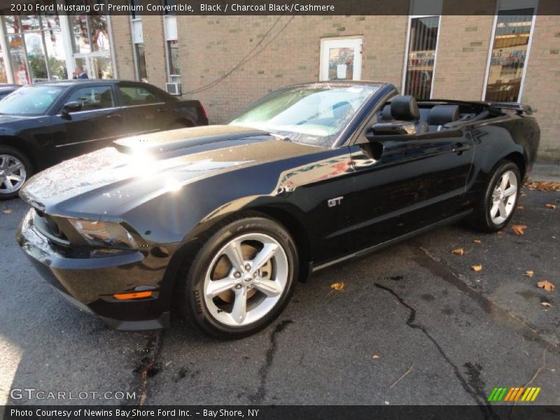 Black / Charcoal Black/Cashmere 2010 Ford Mustang GT Premium Convertible