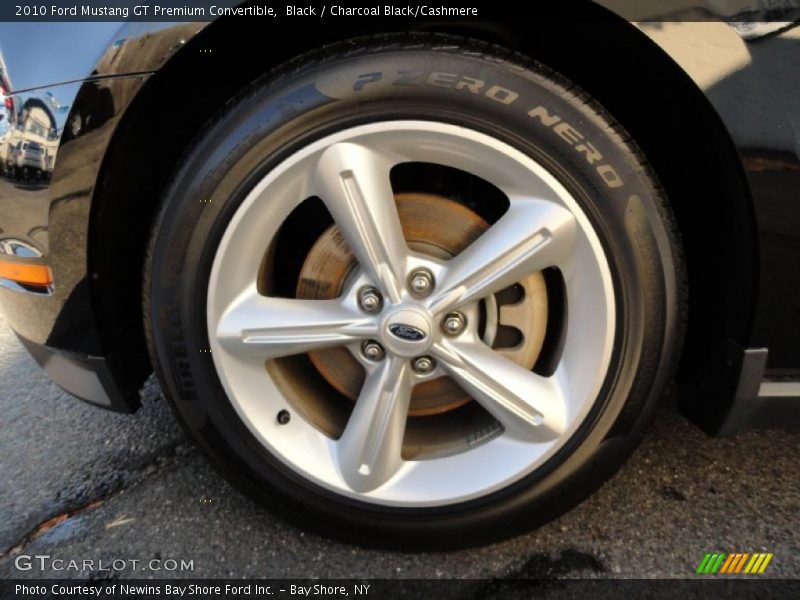 Black / Charcoal Black/Cashmere 2010 Ford Mustang GT Premium Convertible