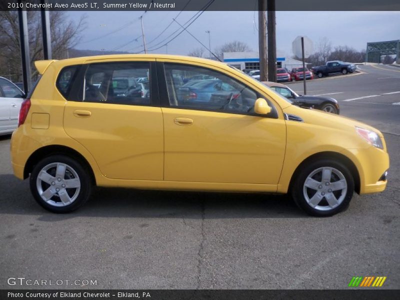  2010 Aveo Aveo5 LT Summer Yellow
