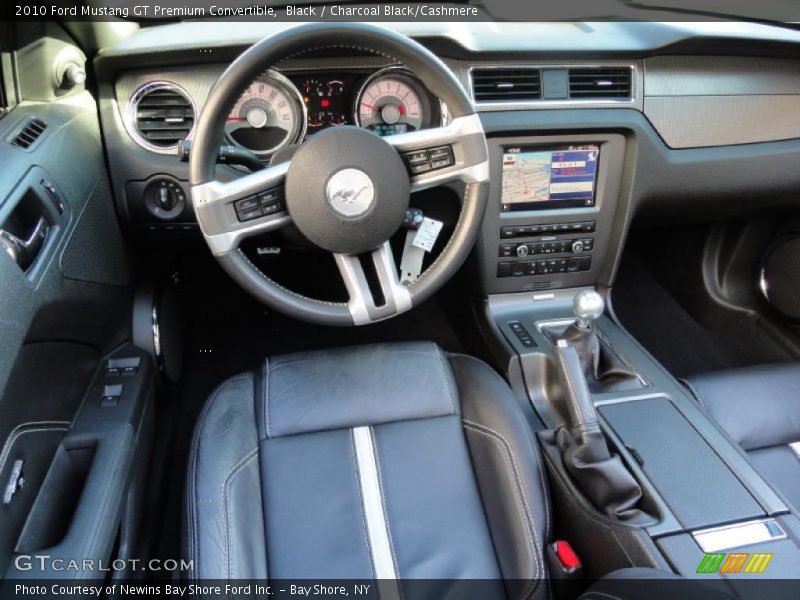 Black / Charcoal Black/Cashmere 2010 Ford Mustang GT Premium Convertible