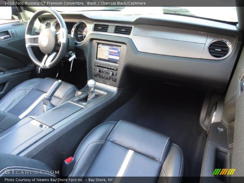 Black / Charcoal Black/Cashmere 2010 Ford Mustang GT Premium Convertible