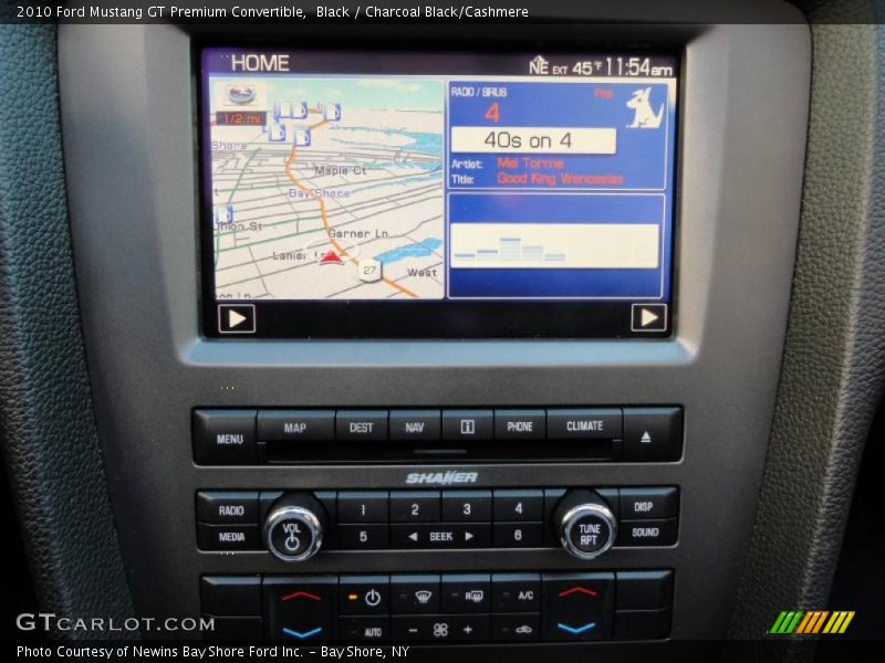 Black / Charcoal Black/Cashmere 2010 Ford Mustang GT Premium Convertible