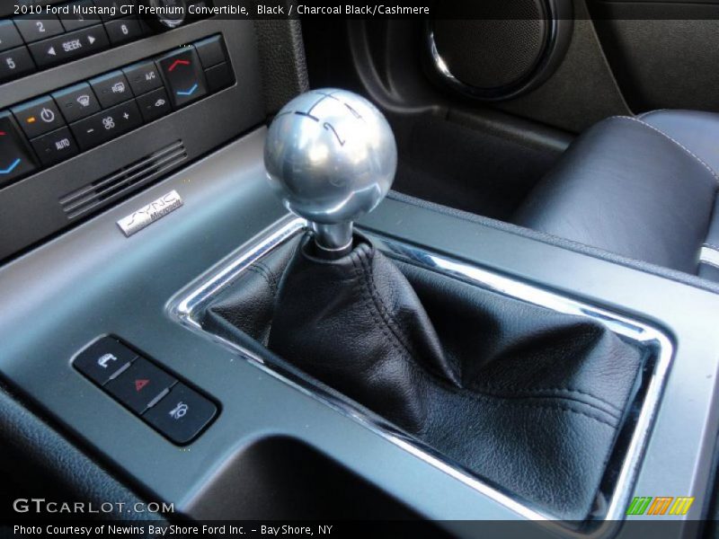 Black / Charcoal Black/Cashmere 2010 Ford Mustang GT Premium Convertible