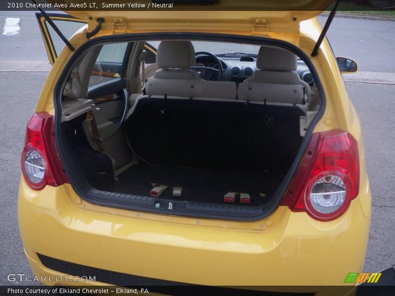  2010 Aveo Aveo5 LT Trunk