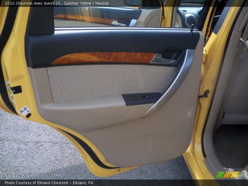 Door Panel of 2010 Aveo Aveo5 LT