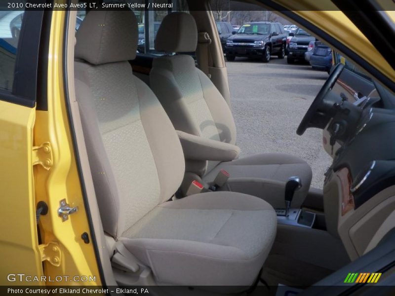  2010 Aveo Aveo5 LT Neutral Interior