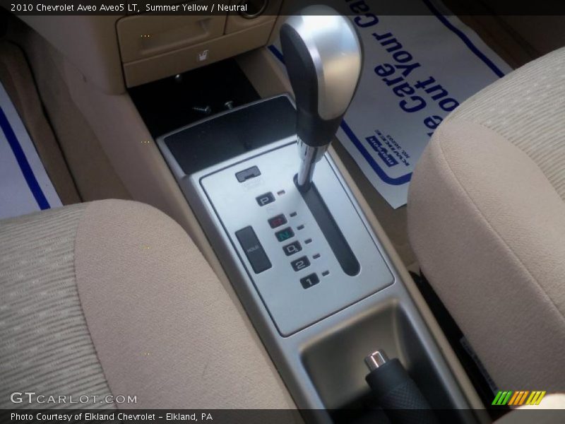  2010 Aveo Aveo5 LT 4 Speed Automatic Shifter