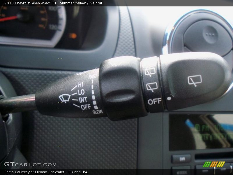 Controls of 2010 Aveo Aveo5 LT