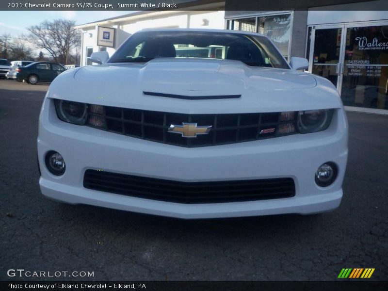 Summit White / Black 2011 Chevrolet Camaro SS/RS Coupe