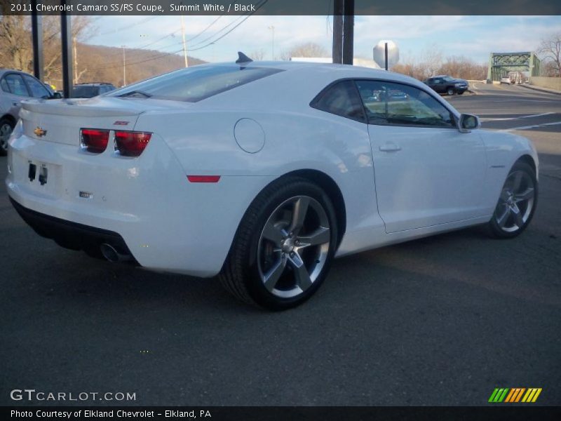 Summit White / Black 2011 Chevrolet Camaro SS/RS Coupe