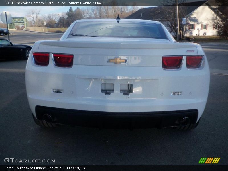 Summit White / Black 2011 Chevrolet Camaro SS/RS Coupe