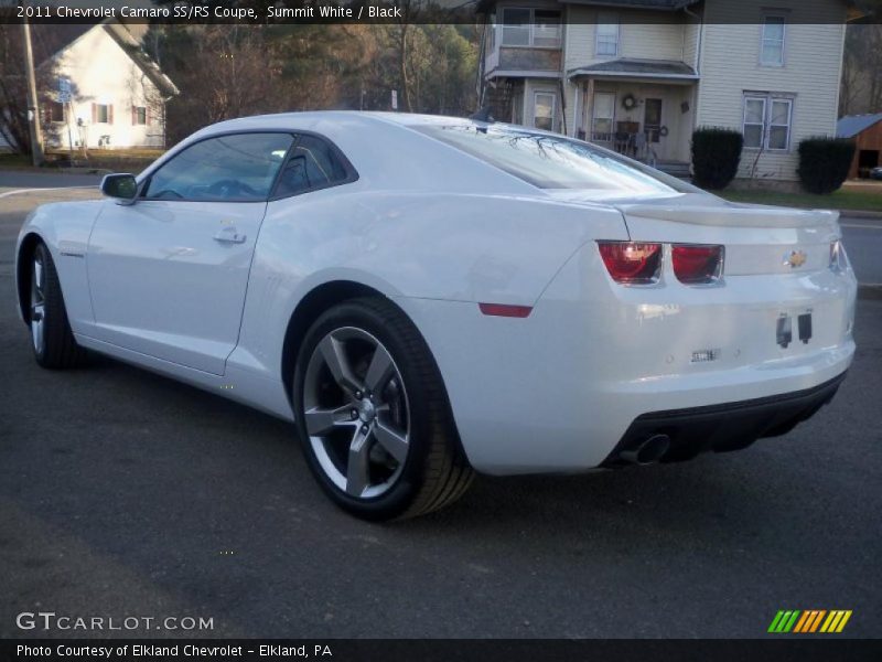 Summit White / Black 2011 Chevrolet Camaro SS/RS Coupe