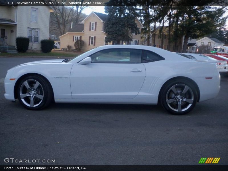 Summit White / Black 2011 Chevrolet Camaro SS/RS Coupe