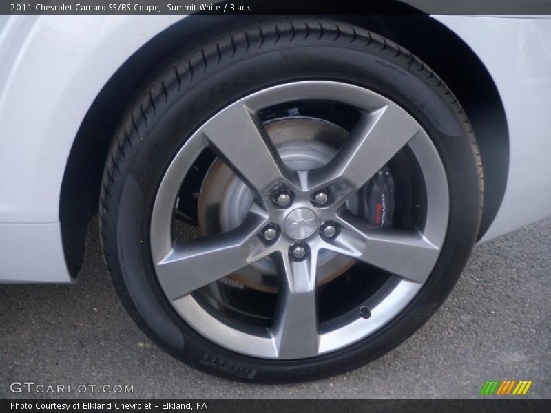 Summit White / Black 2011 Chevrolet Camaro SS/RS Coupe