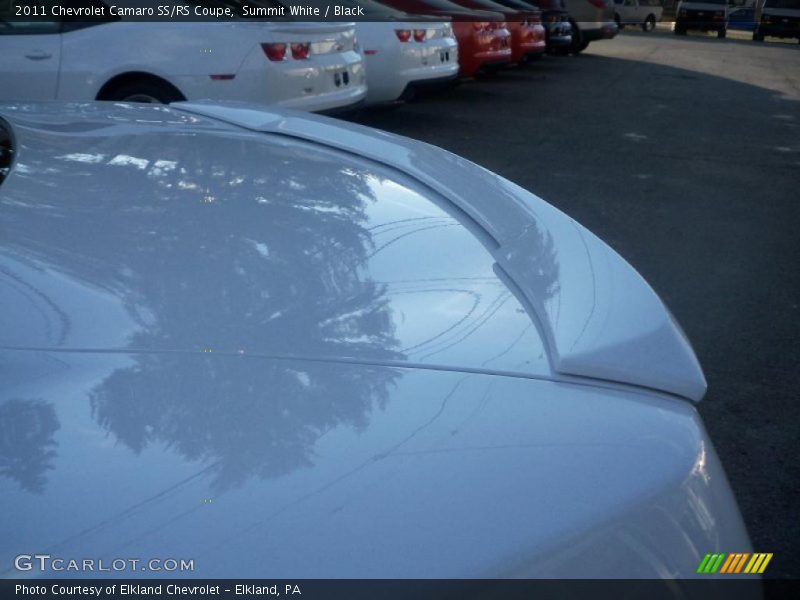 Summit White / Black 2011 Chevrolet Camaro SS/RS Coupe