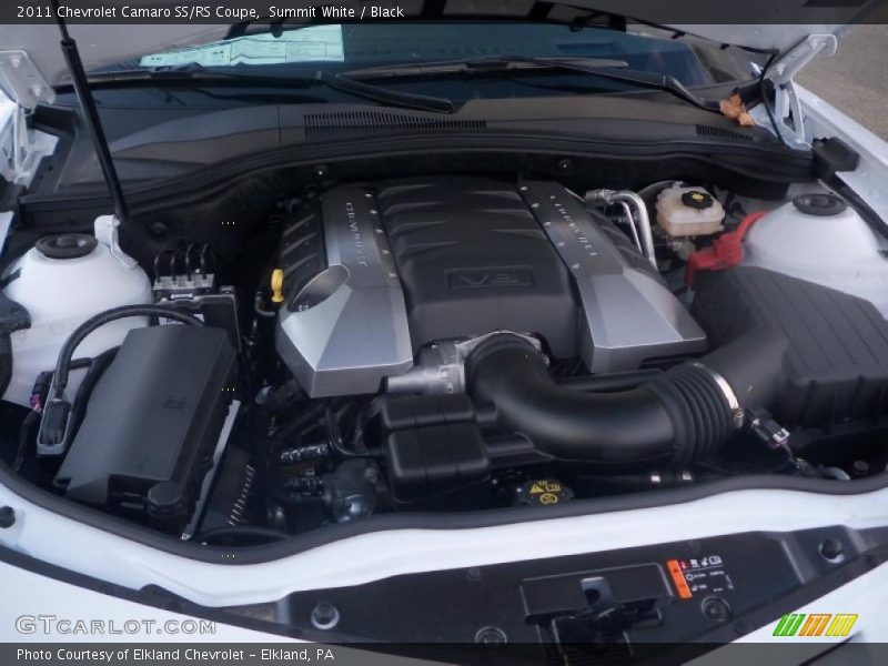 Summit White / Black 2011 Chevrolet Camaro SS/RS Coupe
