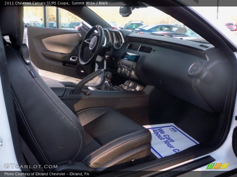 Summit White / Black 2011 Chevrolet Camaro SS/RS Coupe