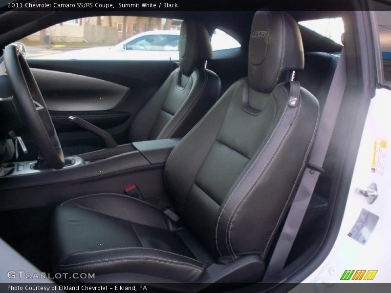 Summit White / Black 2011 Chevrolet Camaro SS/RS Coupe