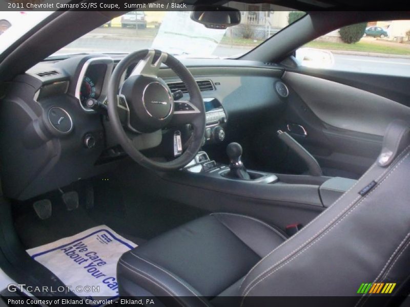Summit White / Black 2011 Chevrolet Camaro SS/RS Coupe