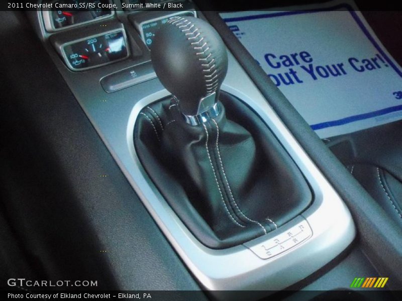Summit White / Black 2011 Chevrolet Camaro SS/RS Coupe