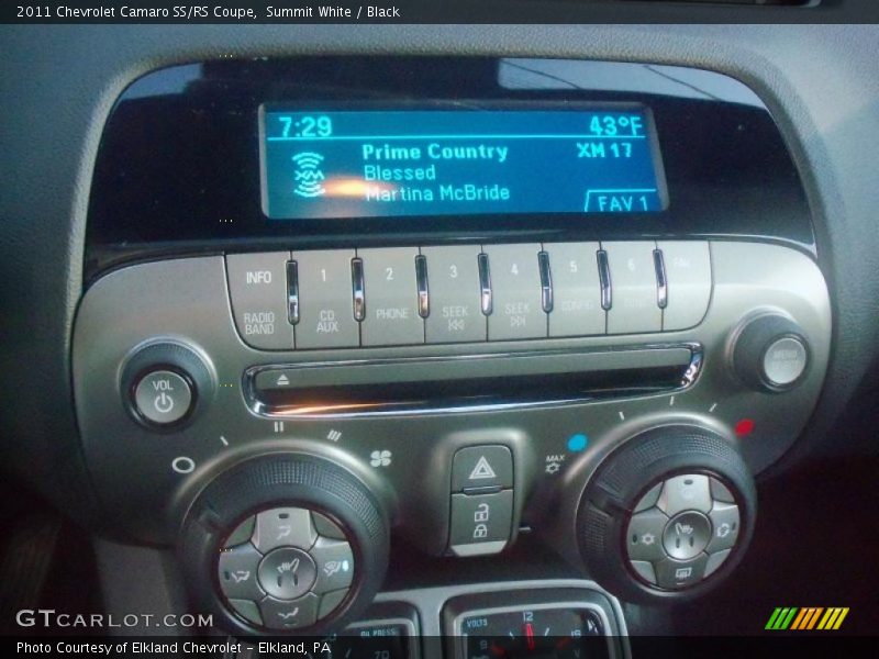 Summit White / Black 2011 Chevrolet Camaro SS/RS Coupe